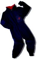 Fleece Underall L