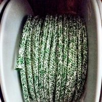 Leine 6mm,  Polyester/Dyneema® SK78  Grün