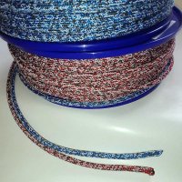 Leine 8mm,  Polyester/Dyneema® SK78  ROT