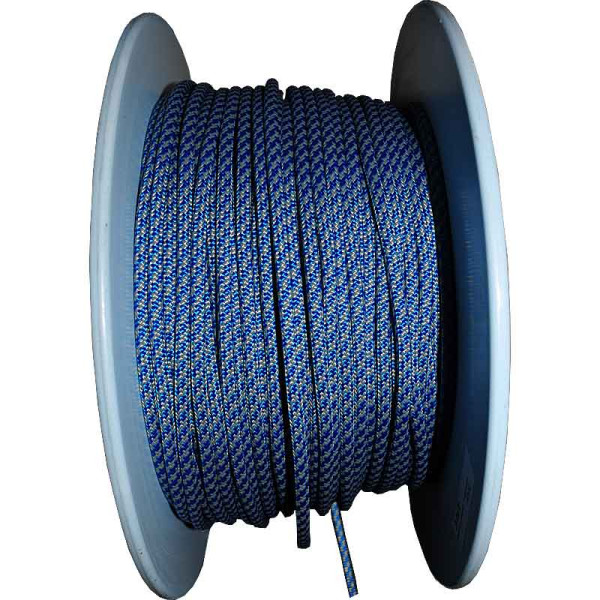 Leine 6mm- blau Länge 18mtr.