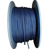Leine 6mm- blau Länge 18mtr.